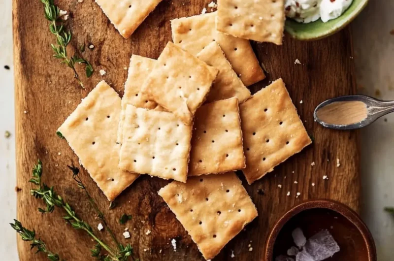 How to Make Homemade Crackers