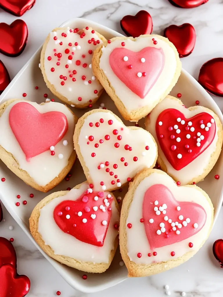 Valentine’s Frosted Sugar Cookies