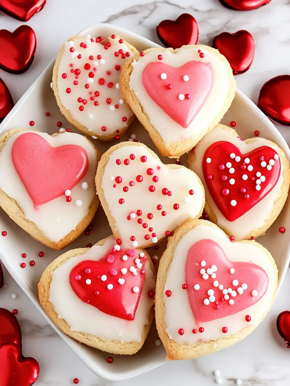 Heavenly Valentine's Frosted Sugar Cookies You’ll Adore 3 Valentine’s Frosted Sugar Cookies