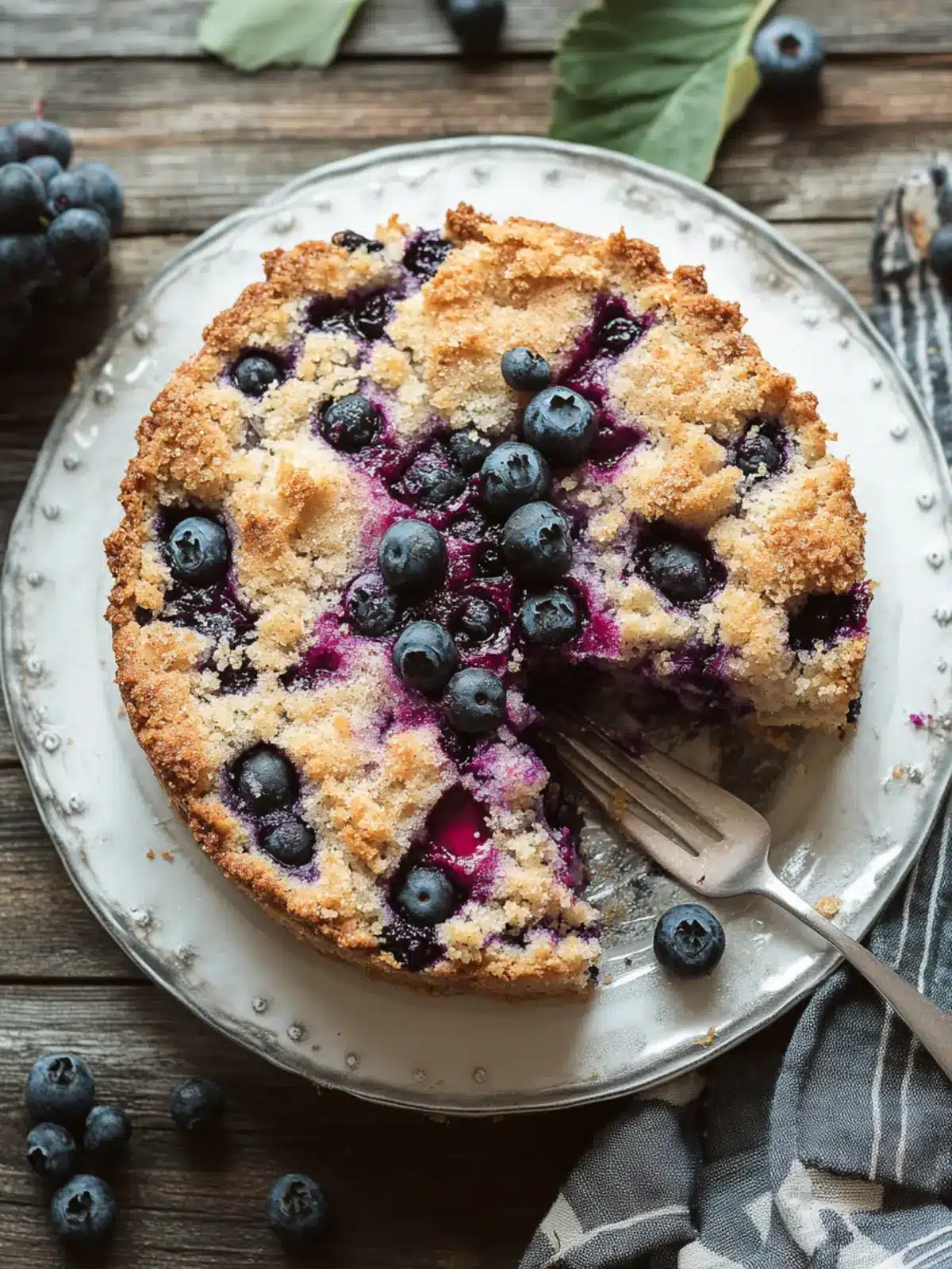 Easy Blueberry Buckle Crumb Topped Cake to Wow Your Guests 2 Blueberry Buckle (Crumb Topped Cake)