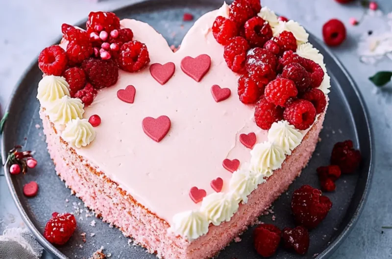 Easy Heart Shaped Cake