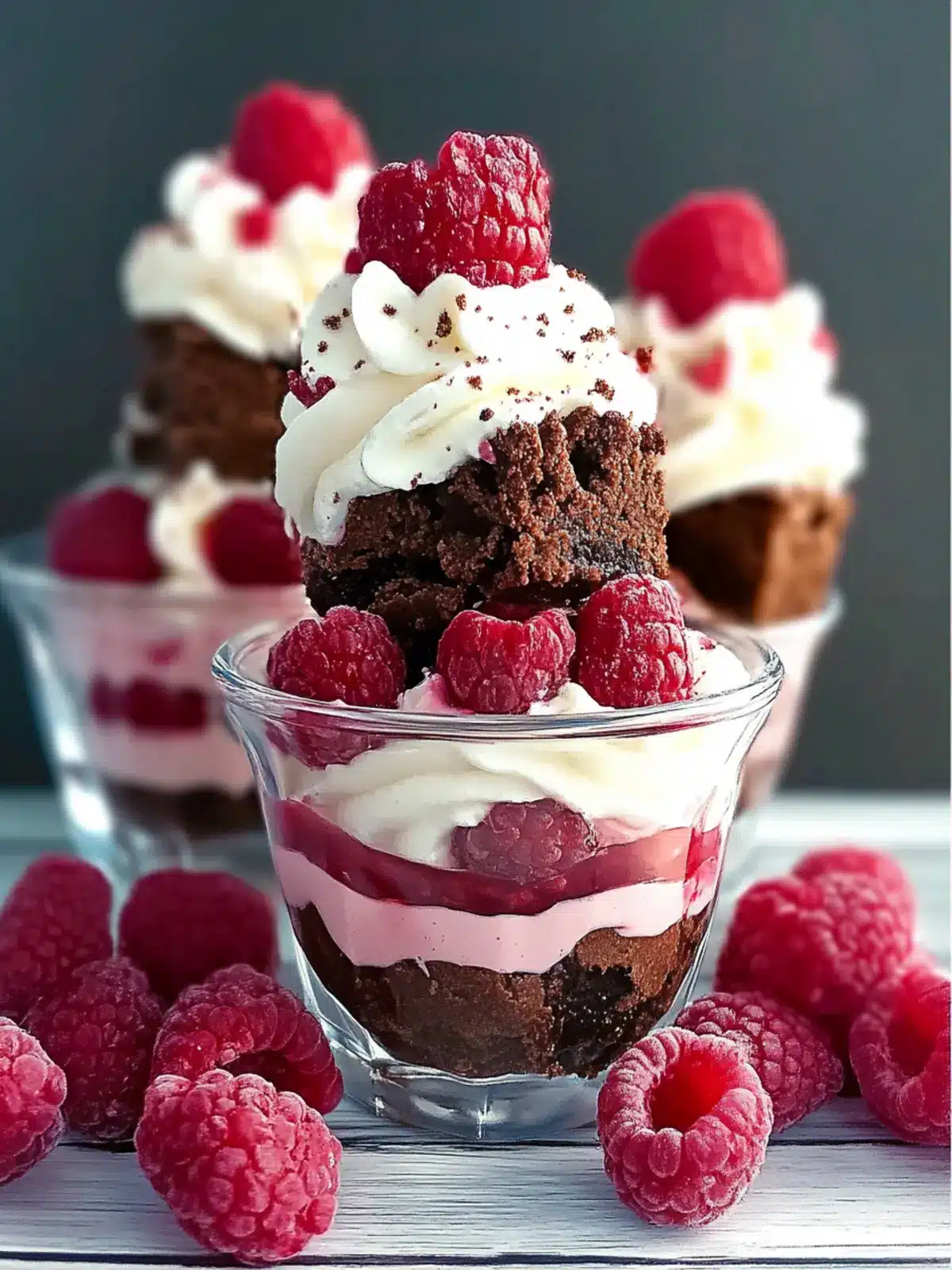 Raspberry Brownie Parfait Recipe for Effortless Indulgence 2 Raspberry Brownie Parfait Recipe