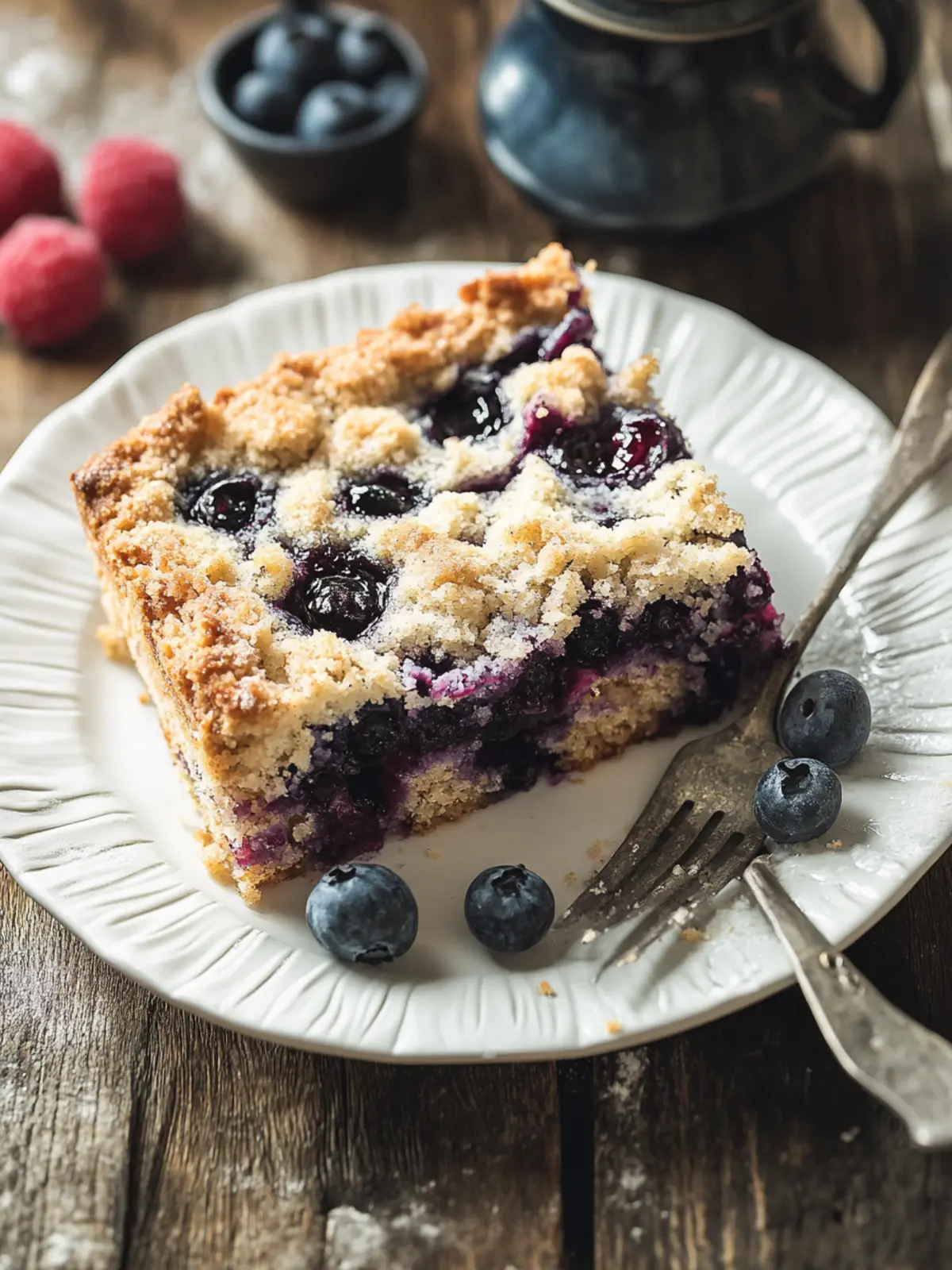 Easy Blueberry Buckle Crumb Topped Cake to Wow Your Guests 5 Blueberry Buckle (Crumb Topped Cake)