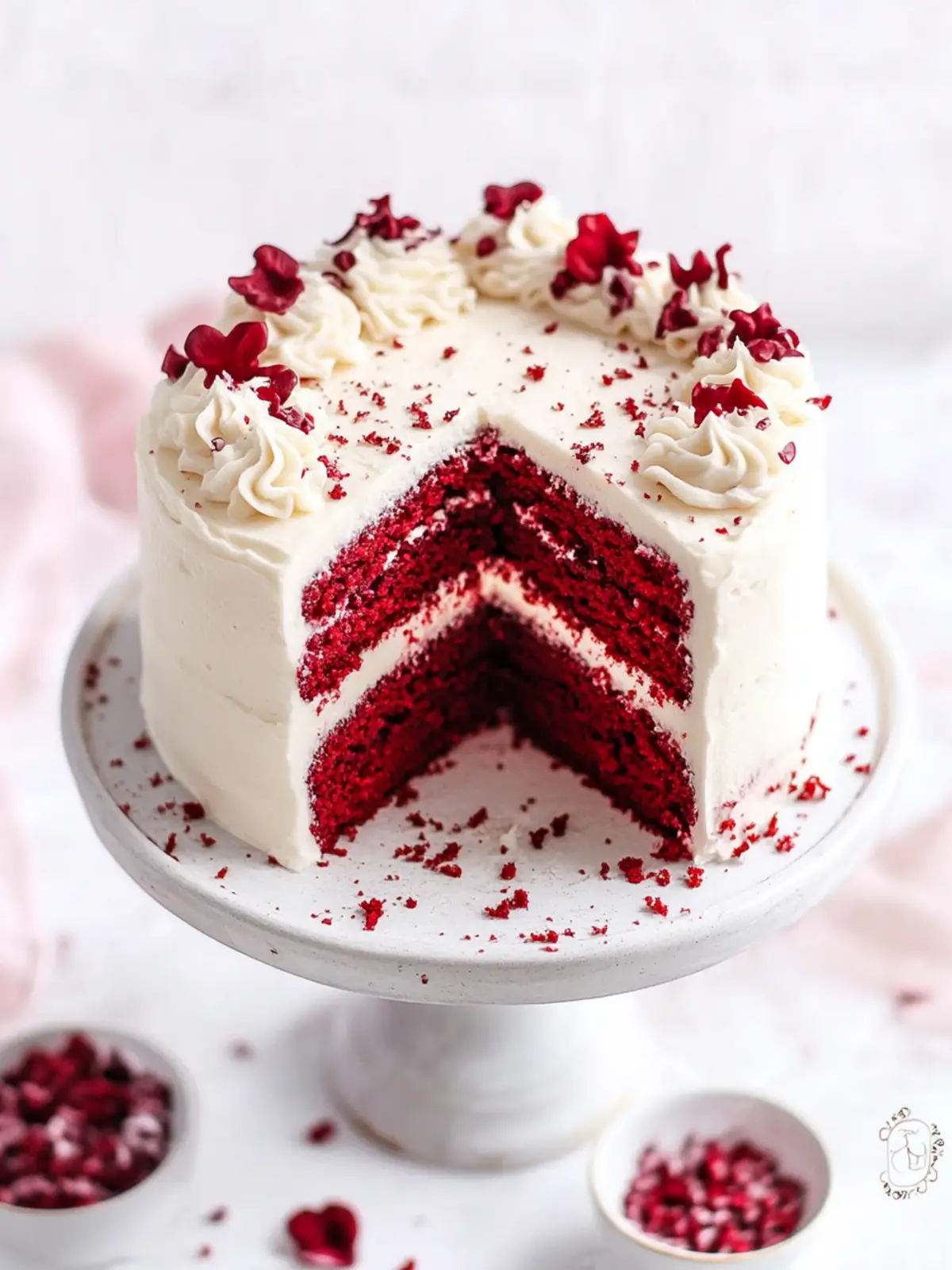 Red Velvet Cake with Cream Cheese Frosting