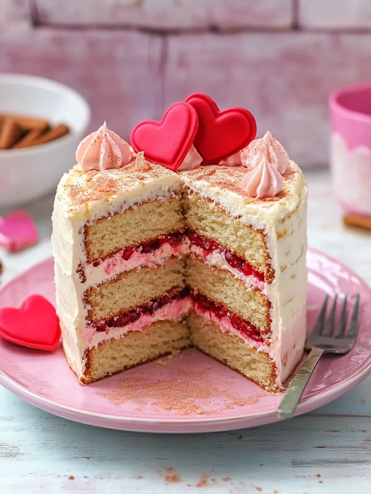 Delicious Valentine's Day Cake With Cinnamon Flavour You'll Love 5 Valentine’s Day Cake With Cinnamon Flavour