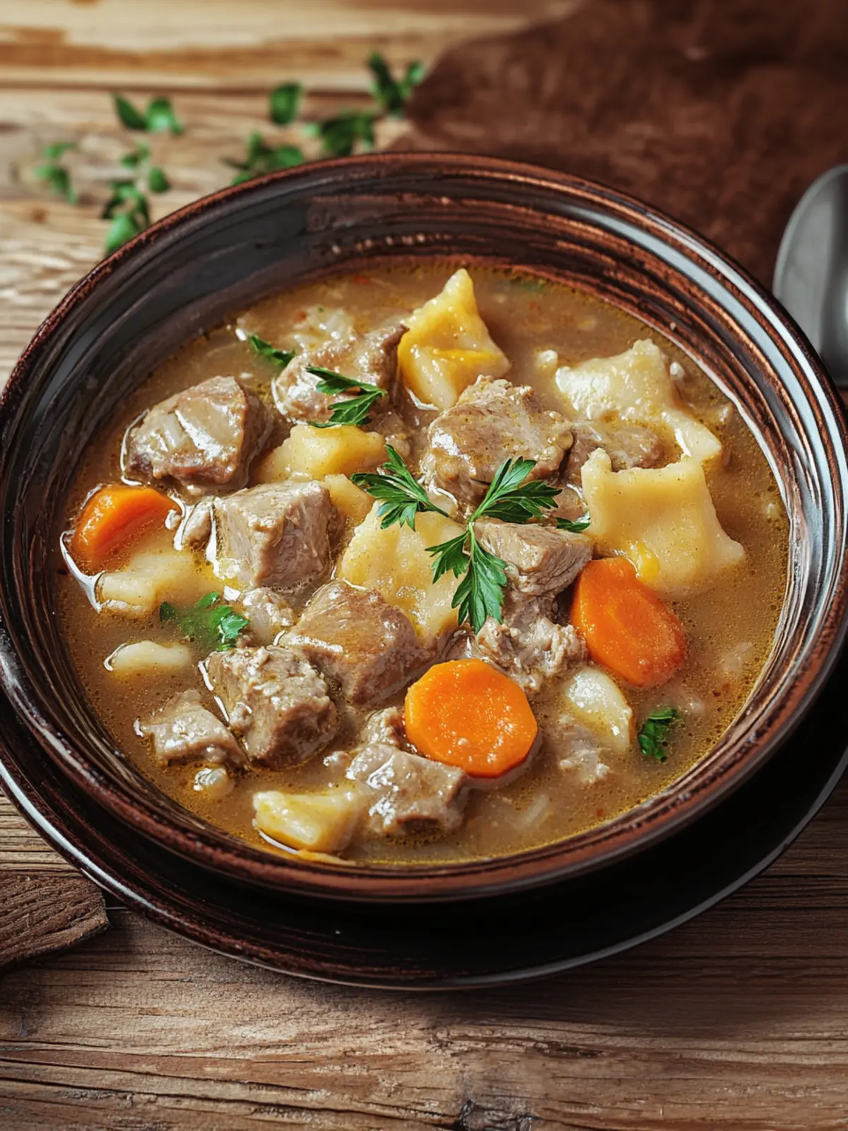 Kentucky Burgoo (Mixed Meat Stew)