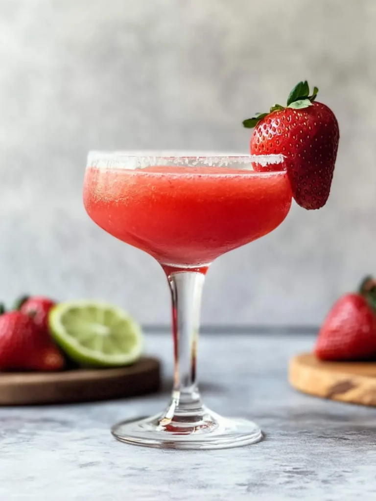 Refreshing Strawberry Gimlet: A Twist on Classic Cocktails 2 Strawberry Gimlet