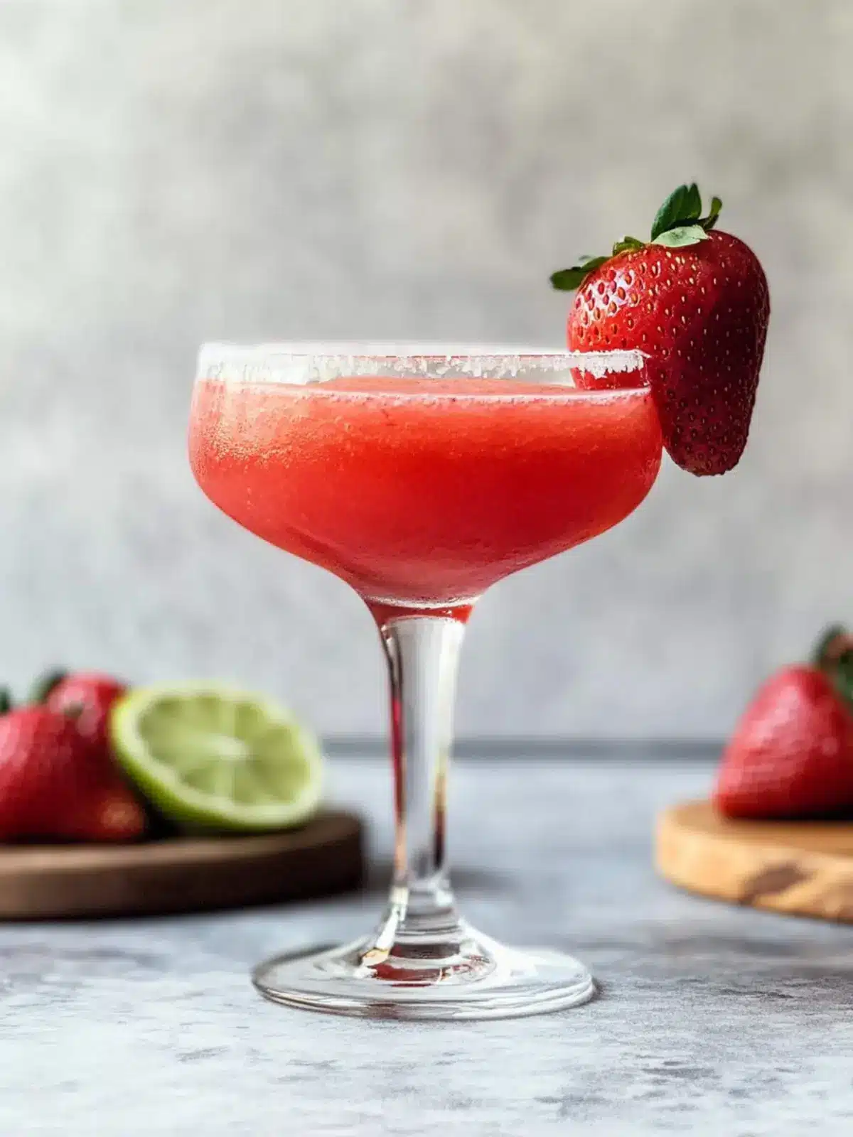 Strawberry Gimlet