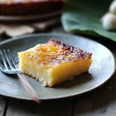 Delicious Cassava Cake Recipe (Filipino Cassava Bibingka) 9 Cassava Cake Recipe (Filipino Cassava Bibingka)