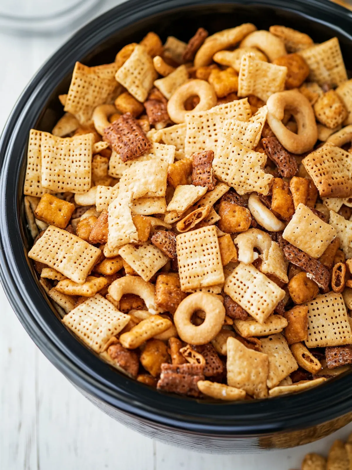Irresistible Slow-Cooker Chex Mix for Ultimate Snack Bliss 3 Slow-Cooker Chex Mix