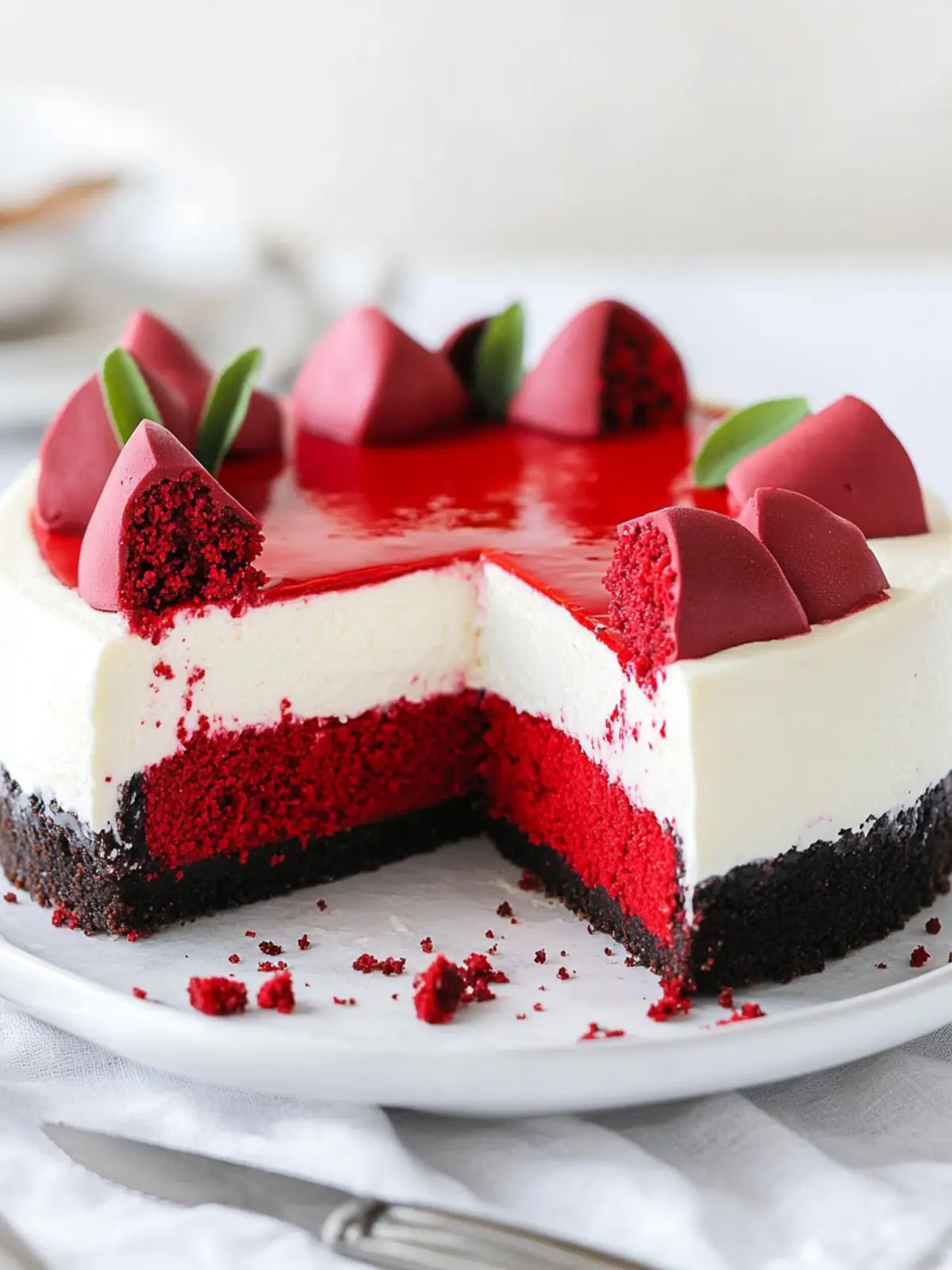 Red Velvet Cheesecake