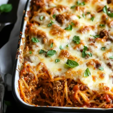 Southern Baked Spaghetti Casserole: Comfort Food Delight 10 Southern Baked Spaghetti Casserole