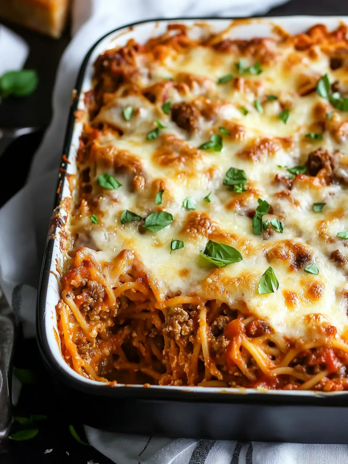Southern Baked Spaghetti Casserole: Comfort Food Delight 5 Southern Baked Spaghetti Casserole