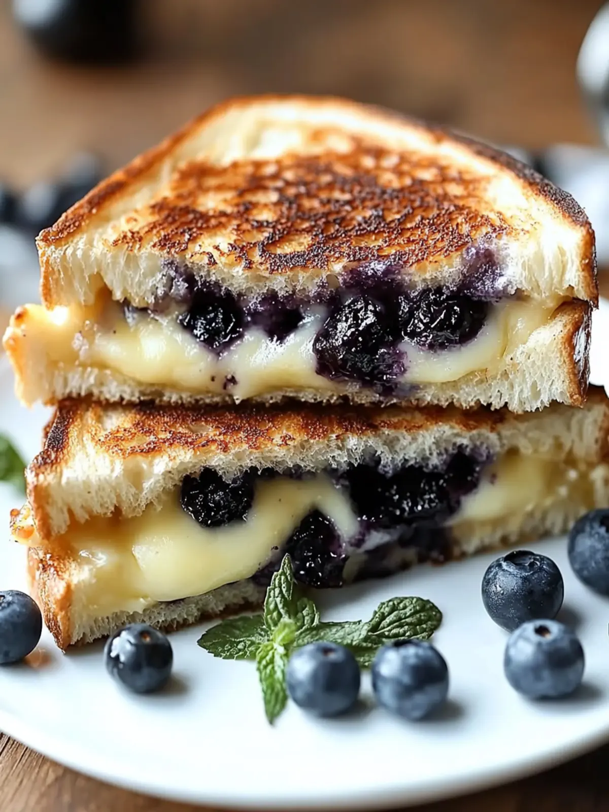 Crispy Blueberry Grilled Cheese You’ll Crave at Brunch