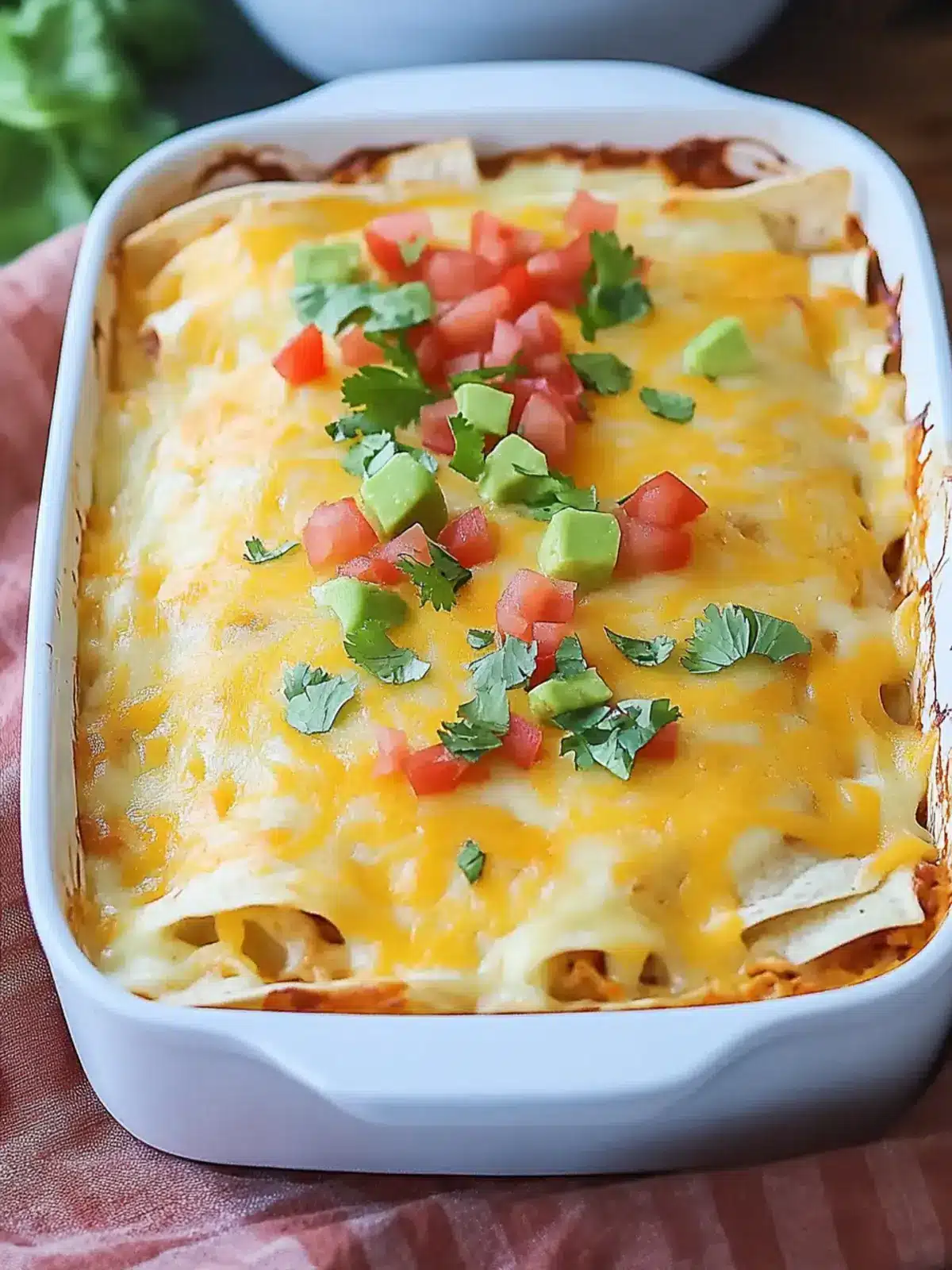 Breakfast Enchilada Casserole: Easy Comfort Food Delight