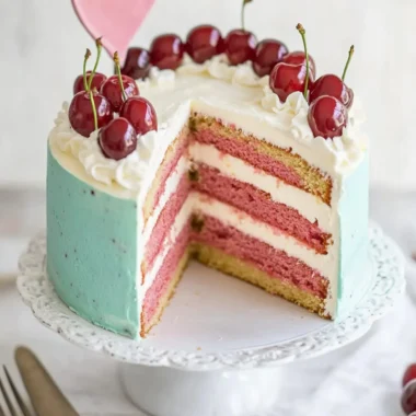 Delicious Cherry-Vanilla Layer Cake to Wow Your Guests 10 Cherry-Vanilla Layer Cake