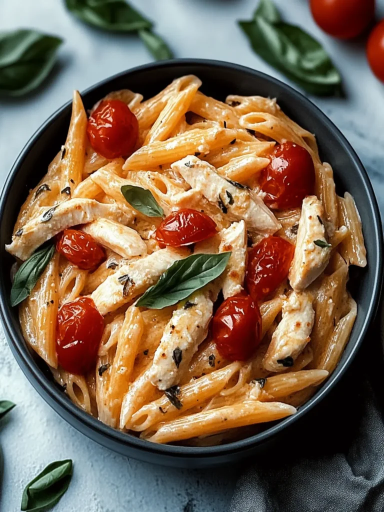 Easy Chicken Mozzarella Pasta for Your Best Weeknight Dinner