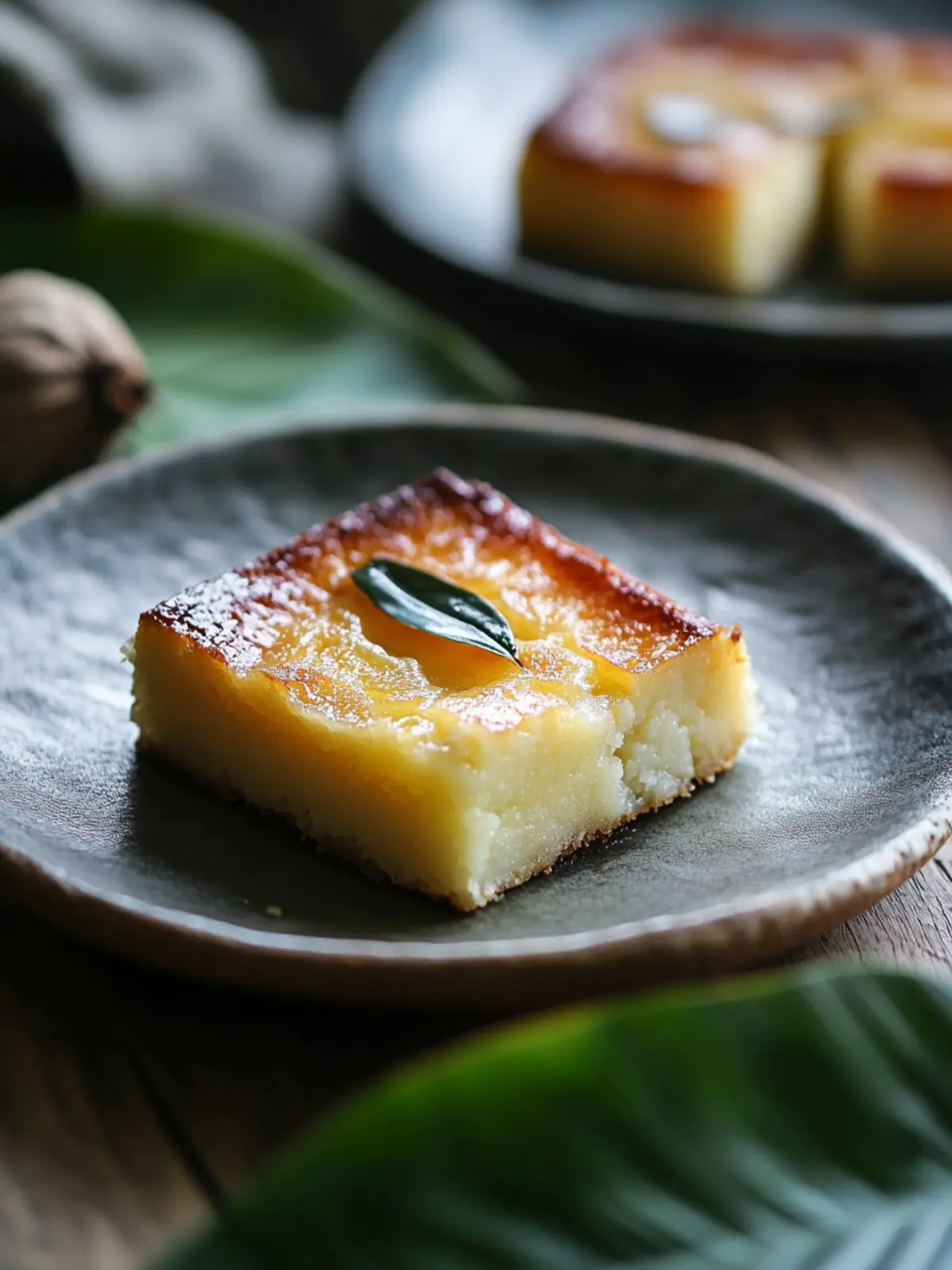 Cassava Cake Recipe (Filipino Cassava Bibingka)