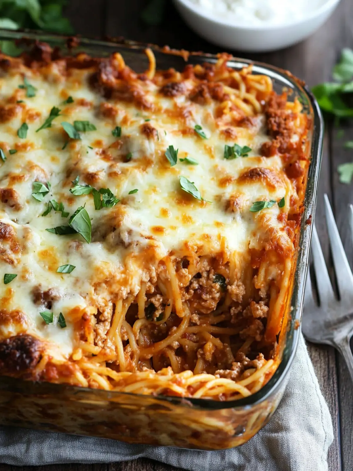 Southern Baked Spaghetti Casserole: Comfort Food Delight 2 Southern Baked Spaghetti Casserole