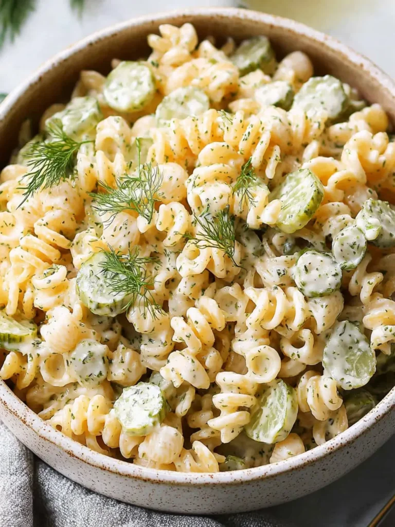 Dill Pickle Pasta Salad: Your New Go-To Summer Side Dish 4 Dill Pickle Pasta Salad