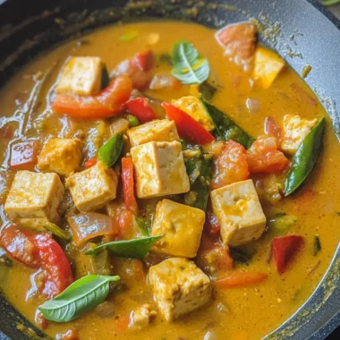 Filipino Tofu Curry
