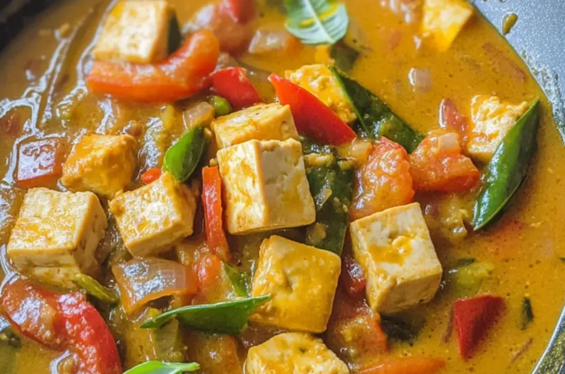 Filipino Tofu Curry