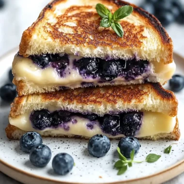 Crispy Blueberry Grilled Cheese You’ll Crave at Brunch