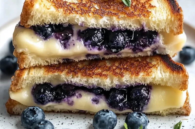 Crispy Blueberry Grilled Cheese You’ll Crave at Brunch