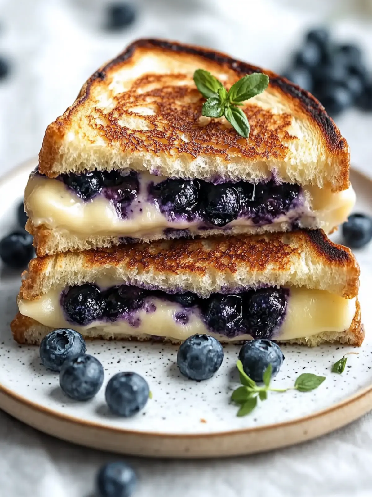 Crispy Blueberry Grilled Cheese You’ll Crave at Brunch