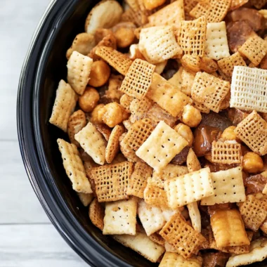Irresistible Slow-Cooker Chex Mix for Ultimate Snack Bliss 10 Slow-Cooker Chex Mix