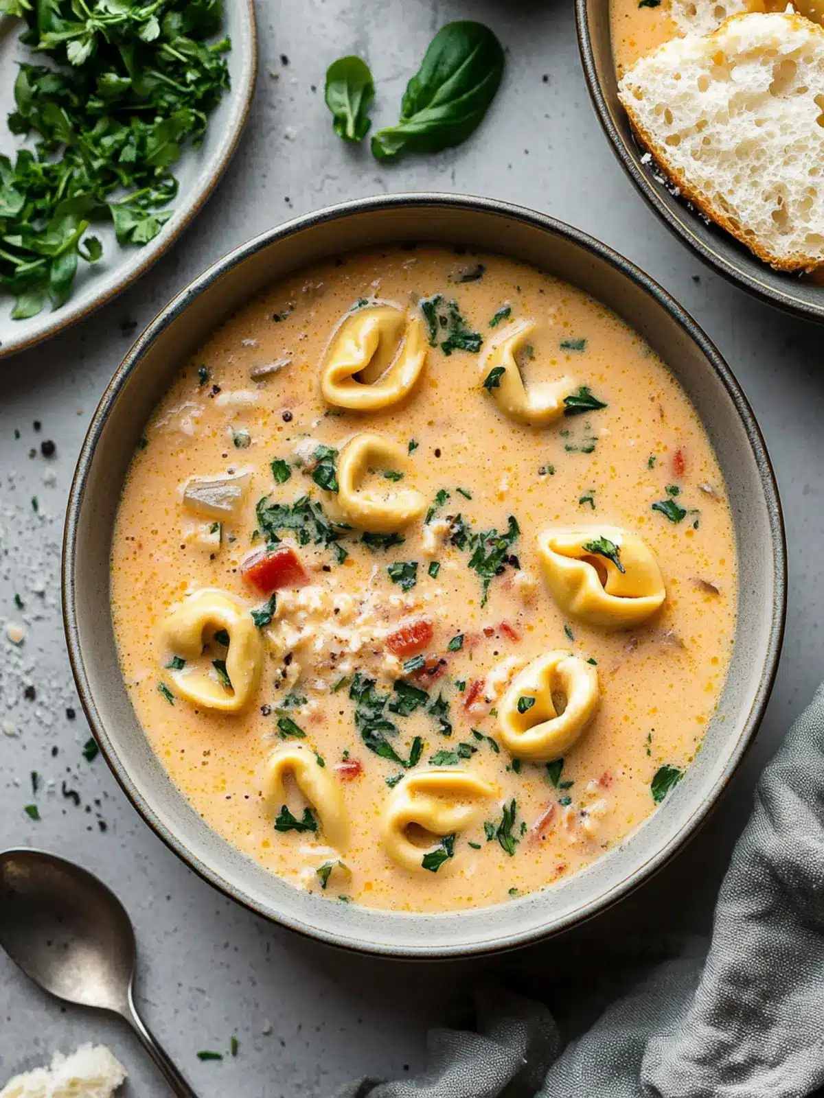 Instant Pot Creamy Tortellini Soup for Cozy Weeknight Comfort 2 Instant Pot Creamy Tortellini Soup