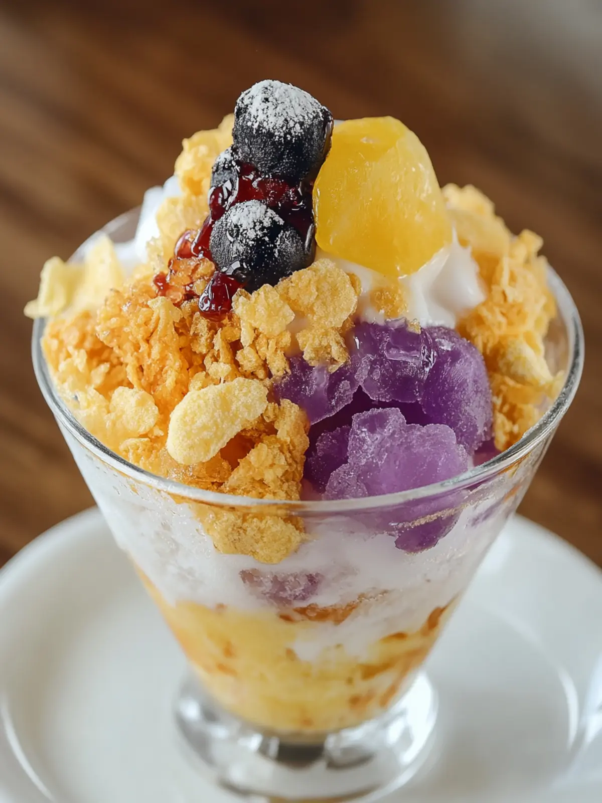 Filipino Halo-Halo: Your Ultimate Mixed Shaved Ice Delight! 5 Filipino Halo-Halo (Mixed Shaved Ice Dessert)