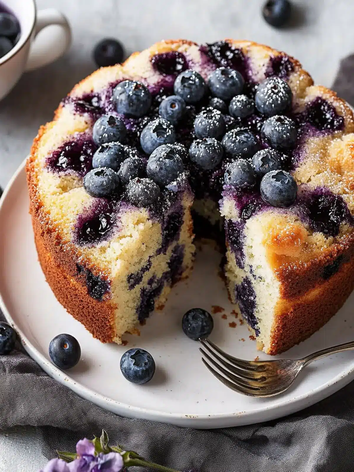 Moist Blueberry Coffee Cake Recipe for Cozy Mornings 5 Blueberry Coffee Cake