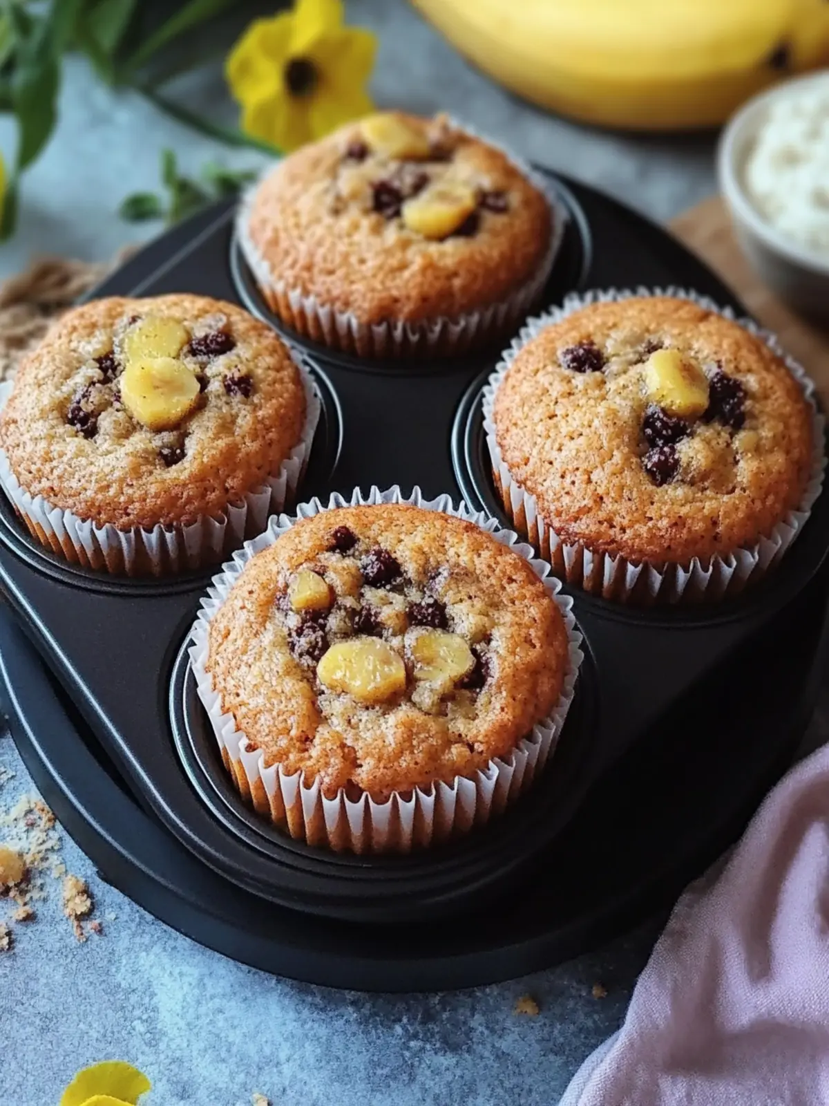 Ripe Plantain Muffins: Discover the Delicious Nenthra Pazham Twist