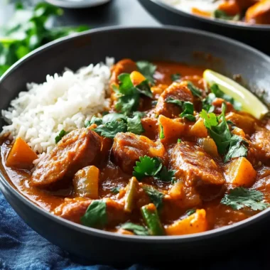 Sweet And Savoury Sausage Curry for Cozy Family Nights 9 Sweet And Savoury Sausage Curry