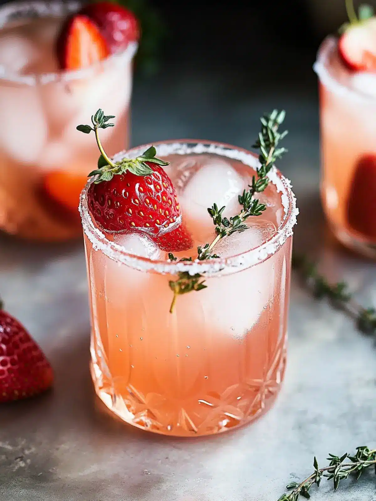 Refreshing Strawberry Thyme Cocktails You’ll Love This Summer 3 Strawberry Thyme Cocktails