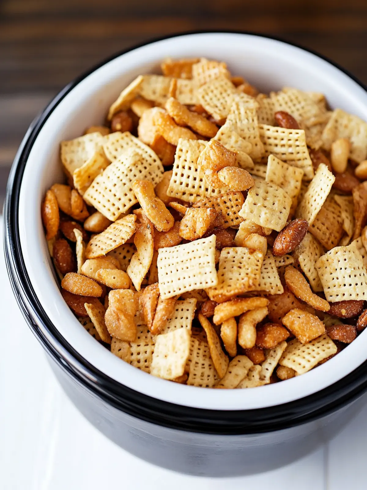 Irresistible Slow-Cooker Chex Mix for Ultimate Snack Bliss 2 Slow-Cooker Chex Mix