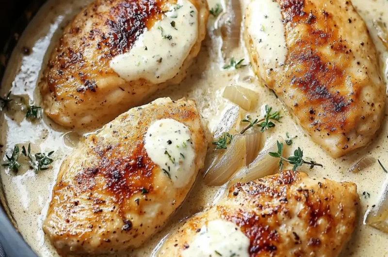 Sour Cream and Onion Chicken: Quick Low-Carb Delight