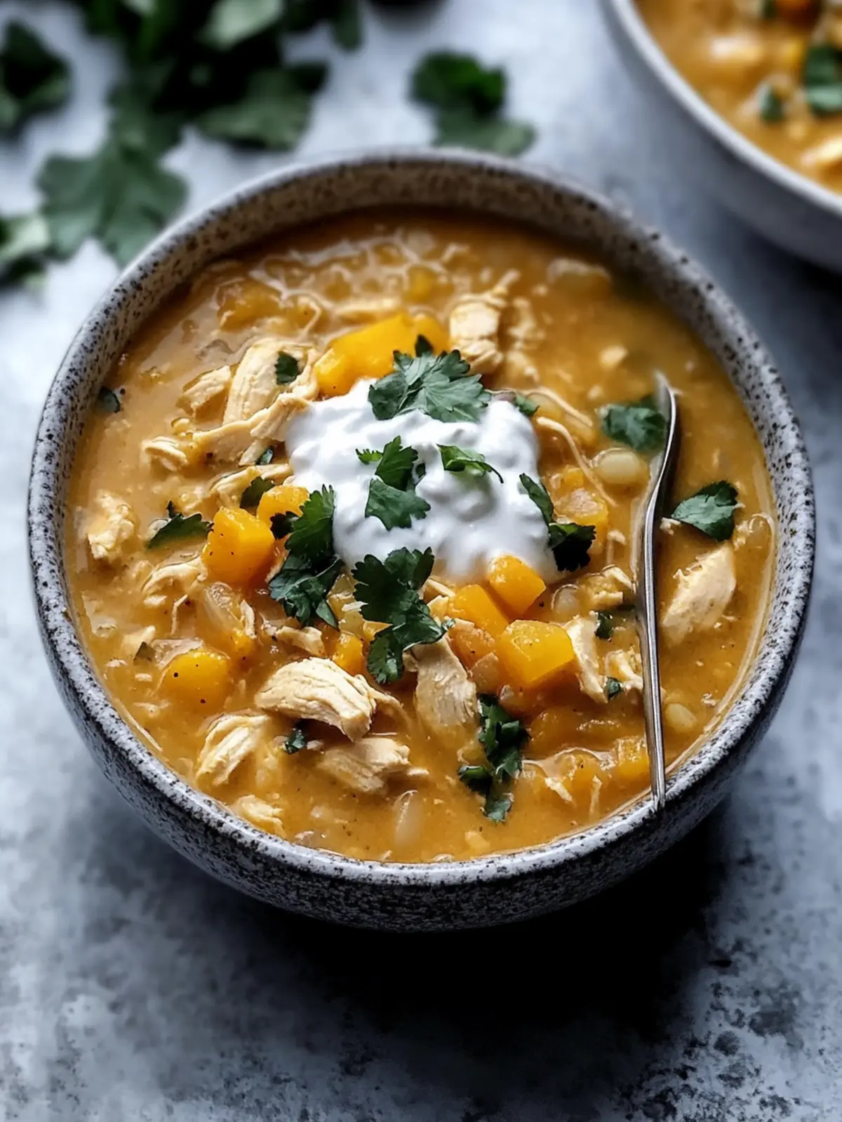 Cozy Butternut White Chicken Chili for Chilly Nights