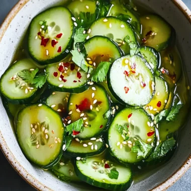 Refreshingly Easy Asian Cucumber Salad That Will Wow You