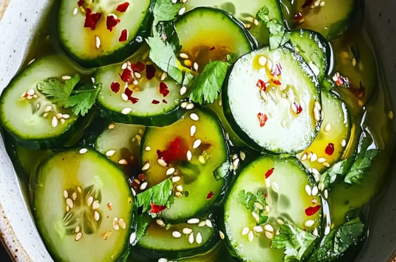 Refreshingly Easy Asian Cucumber Salad That Will Wow You