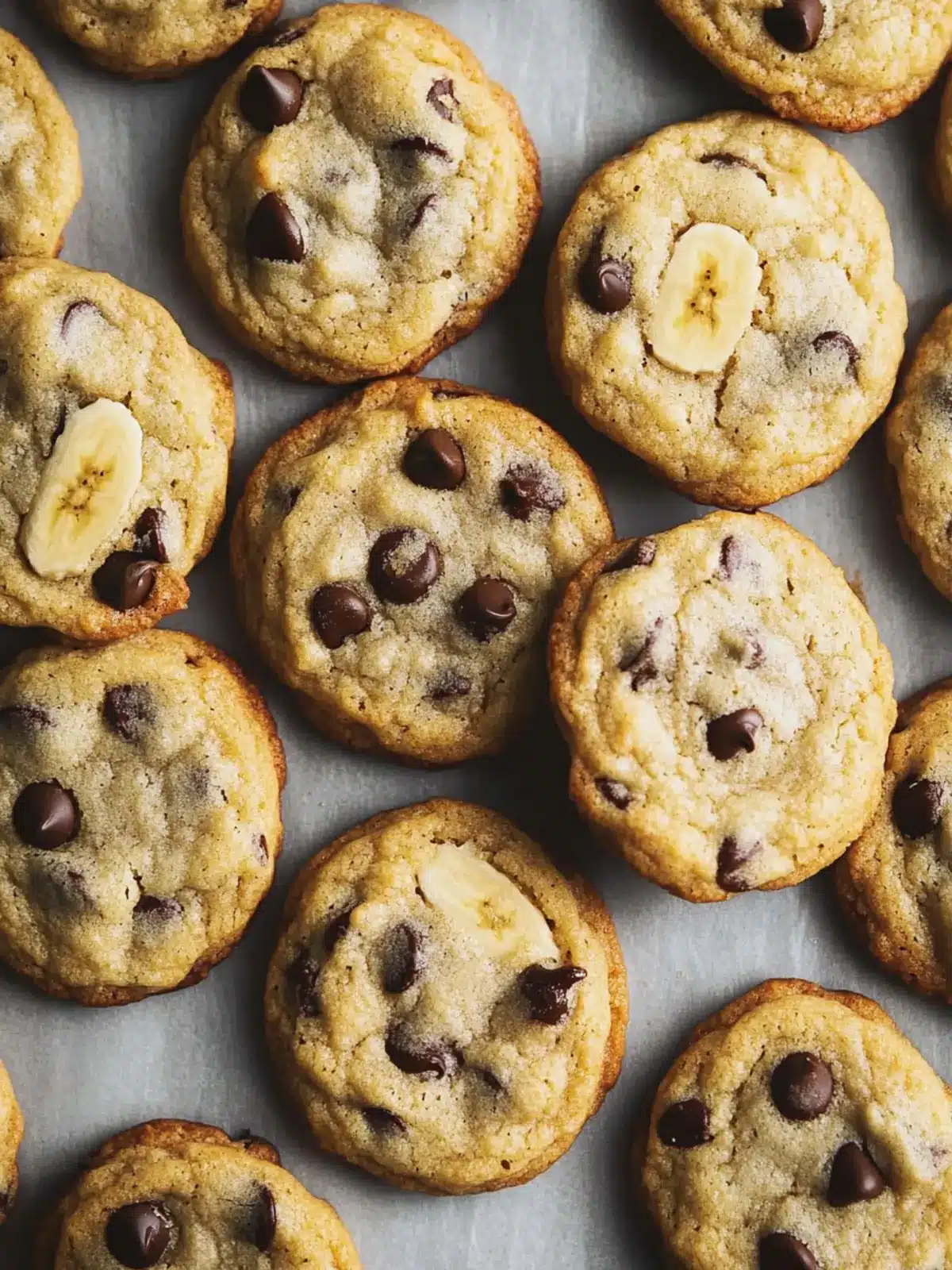 Soft Banana Chocolate Chip Cookies Perfect for Cozy Snacking 4 Banana Chocolate Chip Cookies