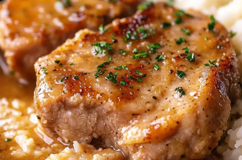 Crockpot Ranch Pork Chops