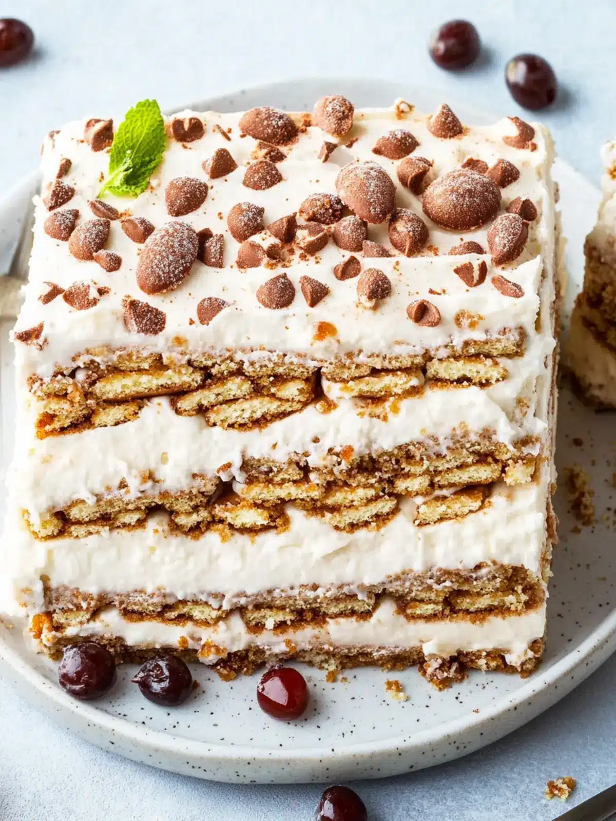 Cannoli Icebox Cake