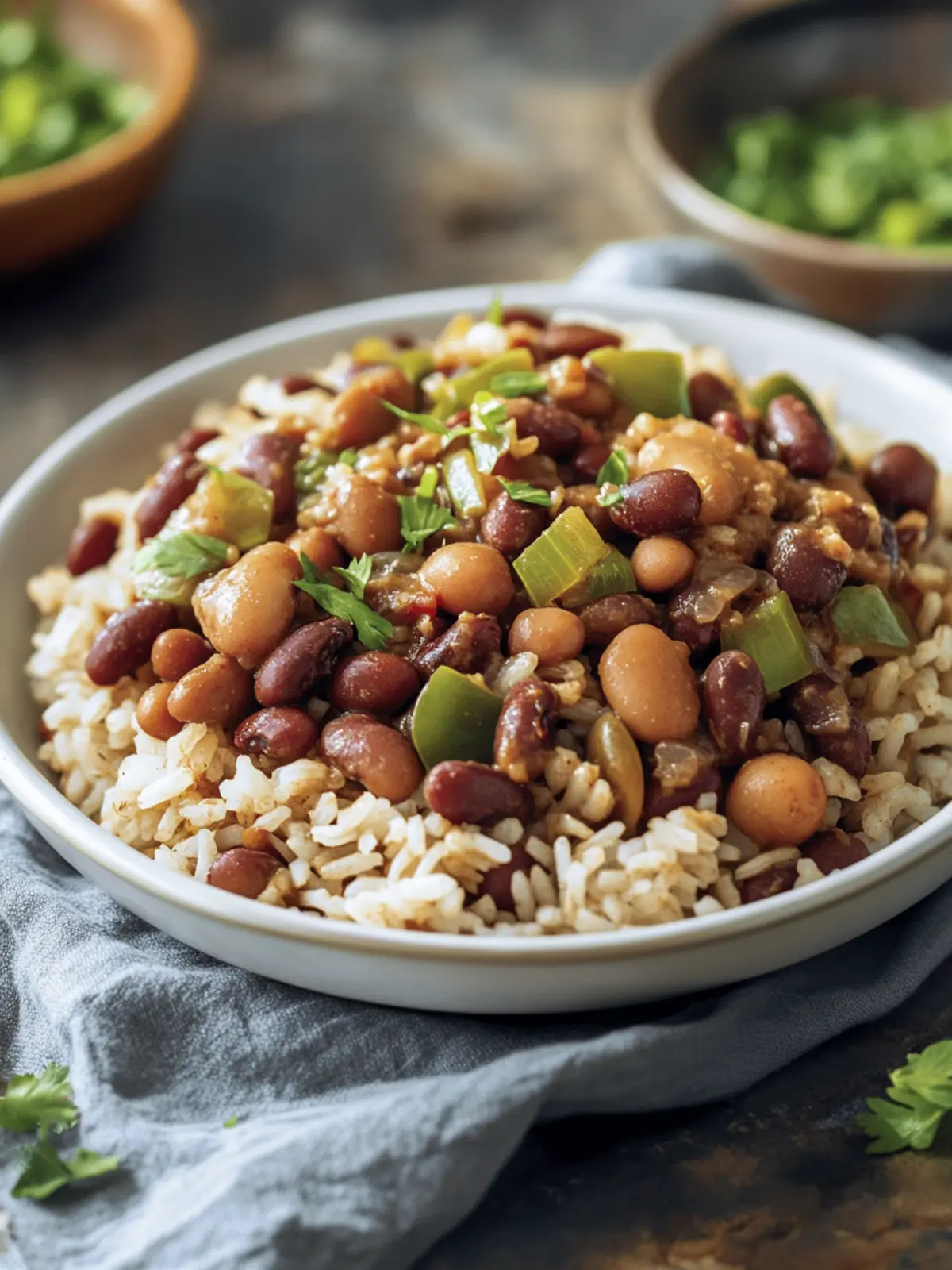 Louisiana Red Beans and Rice: A Hearty Family Favorite 4 Louisiana Red Beans and Rice (Spiced Beans with Rice)
