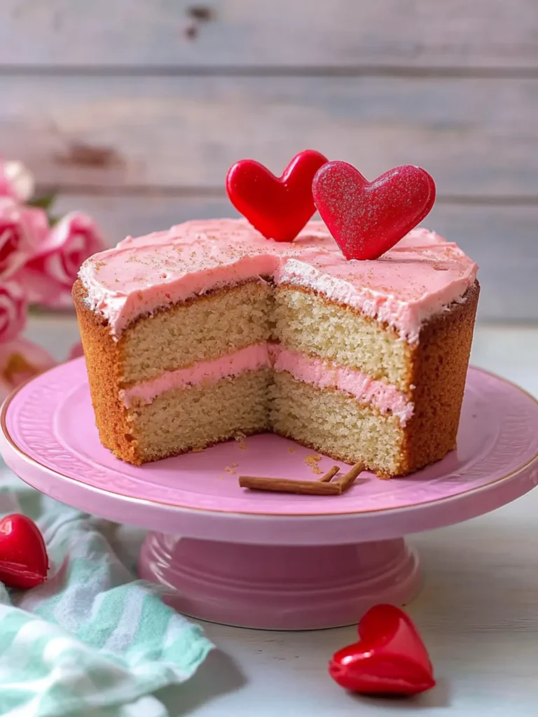 Delicious Valentine's Day Cake With Cinnamon Flavour You'll Love 2 Valentine’s Day Cake With Cinnamon Flavour