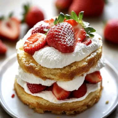 Easy Strawberry Shortcake