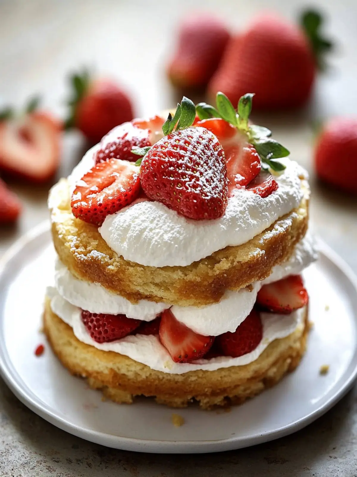 Easy Strawberry Shortcake