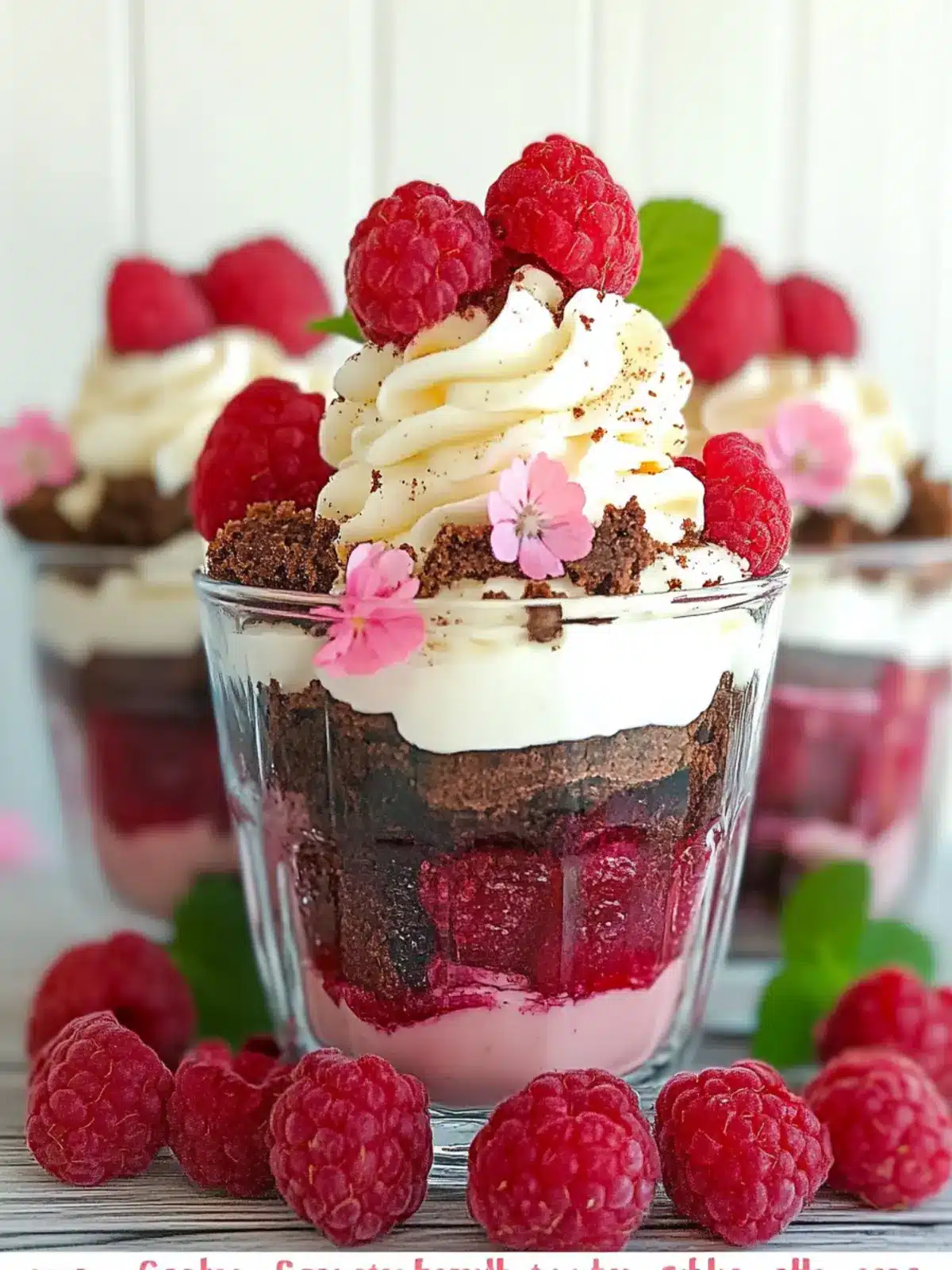 Raspberry Brownie Parfait Recipe for Effortless Indulgence 3 Raspberry Brownie Parfait Recipe