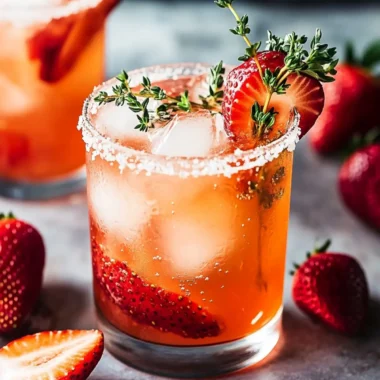 Refreshing Strawberry Thyme Cocktails You’ll Love This Summer 10 Strawberry Thyme Cocktails
